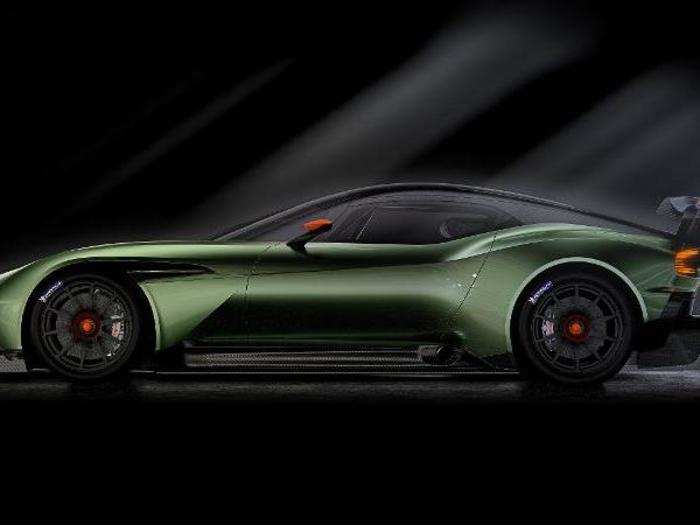 Naturally, the Vulcan is constructed using a carbon fiber monocoque.