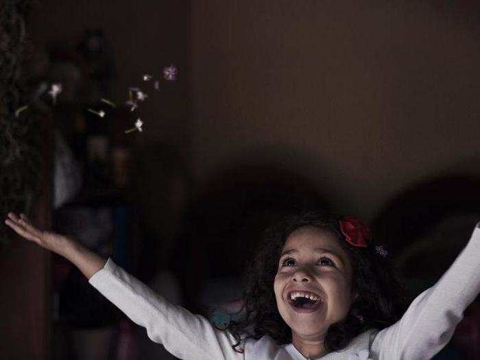 Photographer Stephanie Anjo took this photo of her cousin at her parents