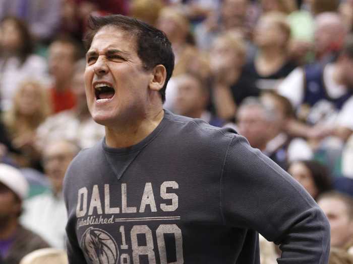 Mark Cuban has an 8-year-old homemade poster board from his kids