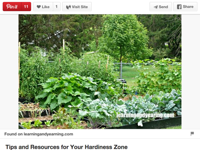 Gardening is huge on Pinterest. User Laurie Neverman — on Pinterest as "Common Sense Homesteading" — has several boards dedicated to how-tos and tips.