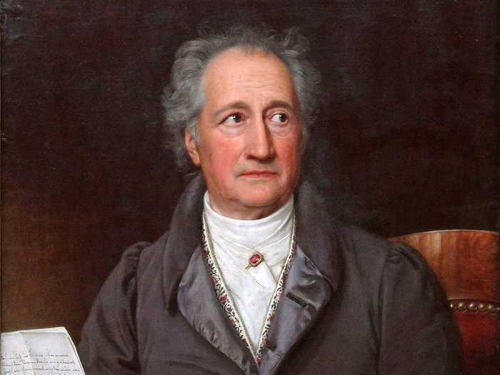 1. Johann Goethe