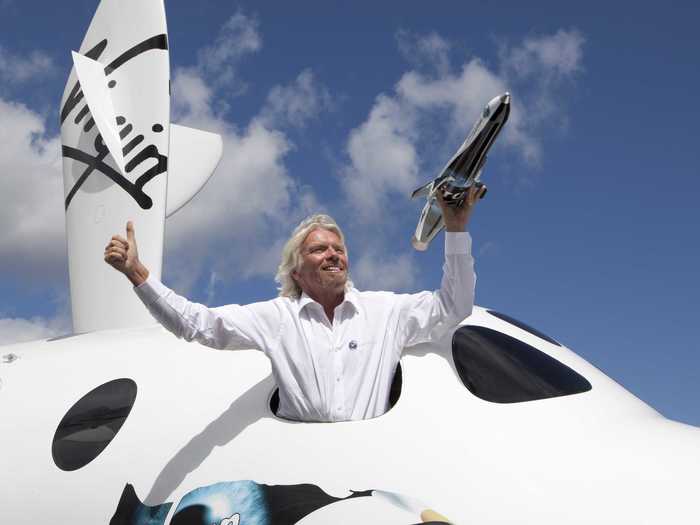 Richard Branson named two ships in his space tourism program after "Star Trek."