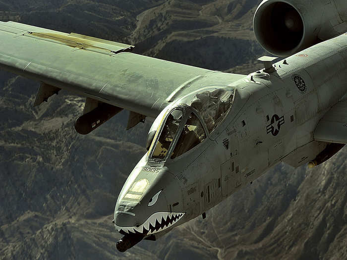 The A-10 is mostly used for ground attack missions, like softening up enemy forces for an upcoming wave of American infantry.