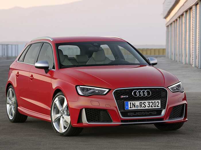 Audi will also introduce the high-performance RS3 Sportback, as well as ...