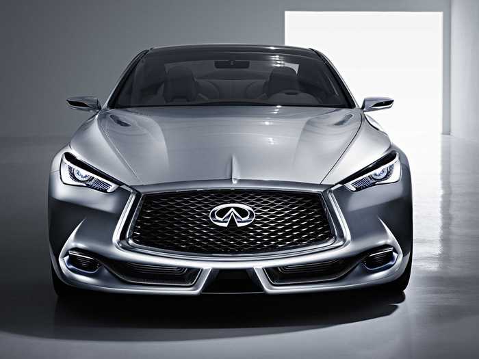 The seductively Infiniti Q60 also makes it European debut in Geneva. Armed with a turbocharged V6 engine, the stylish coupe is expected to see production next year.