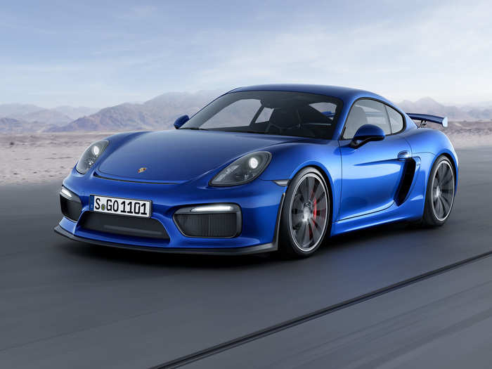 ... the hardcore Porsche Cayman GT4.