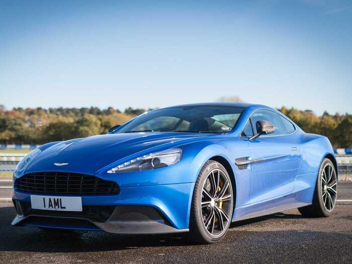 Ive bought a second DB9, but it turned out to be a lemon. So he complained to Aston Martin and they gave him a deal on their Vanquish supercar.