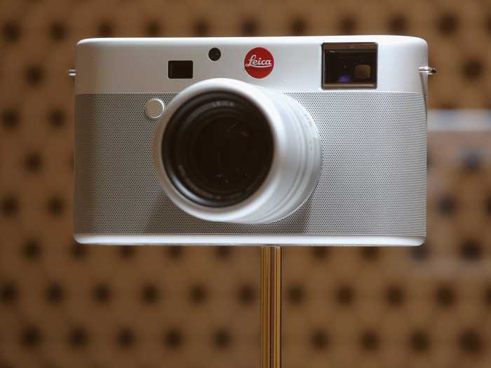 His design fame has led him to charity work. Ive designed this Leica, which set the record for a camera sold at auction.