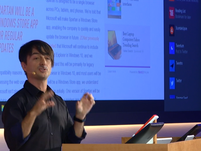 Joe Belfiore, VP of Windows