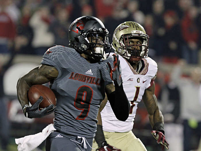 11. DeVante Parker, Louisville wide receiver (previously: 15th)