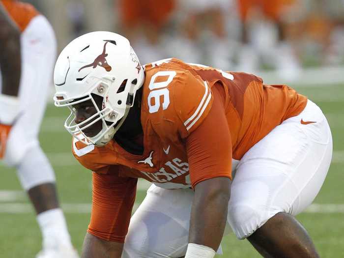 17. Malcolm Brown, Texas defensive lineman (previously: unranked)