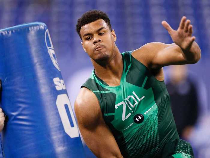 21. Arik Armstead, Oregon defensive lineman (previously: unranked)