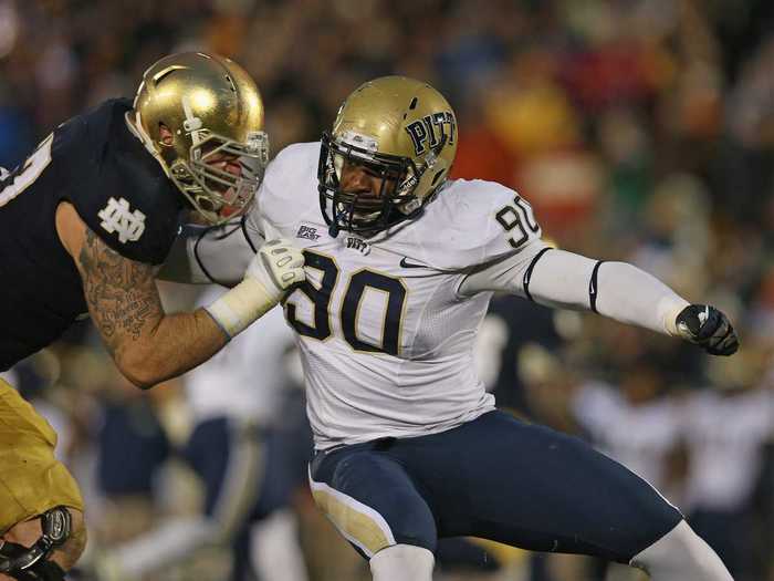 24. T.J. Clemmings, Pittsburgh offensive lineman (previously: unranked)