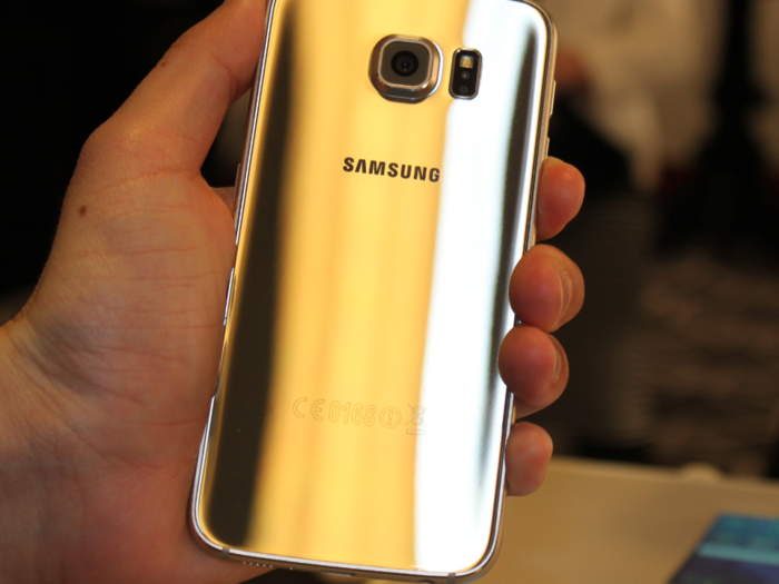 Samsung says it used a special color filament when creating the phones to make them shimmery.