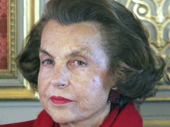 #10 Liliane Bettencourt and family