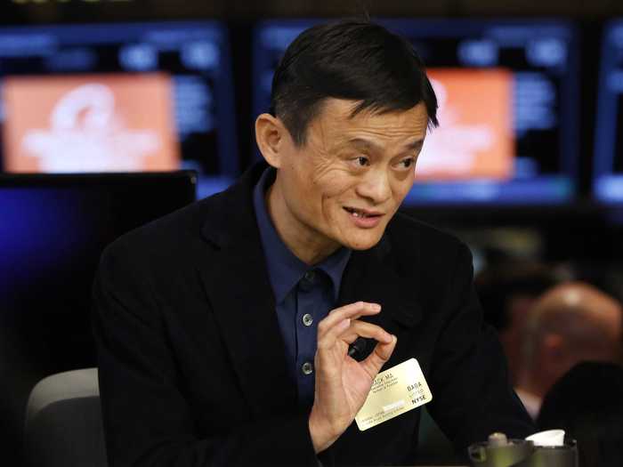 7. Jack Ma is the founder and chairman of Alibaba.