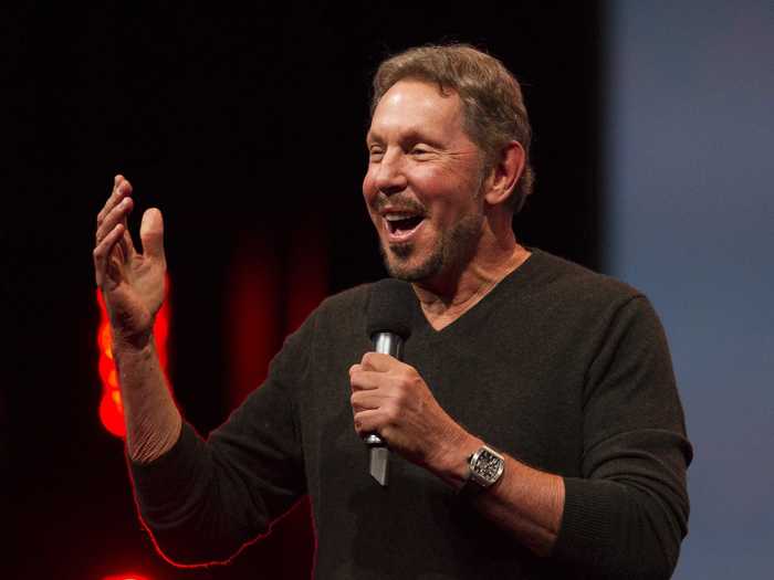 2. Larry Ellison is the cofounder and former CEO of Oracle.