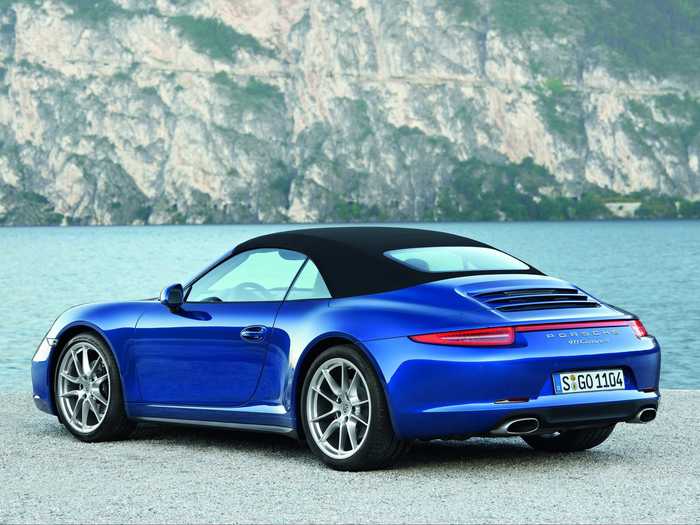 ....and the Carrera 4 Cabriolet is the convertible variant.