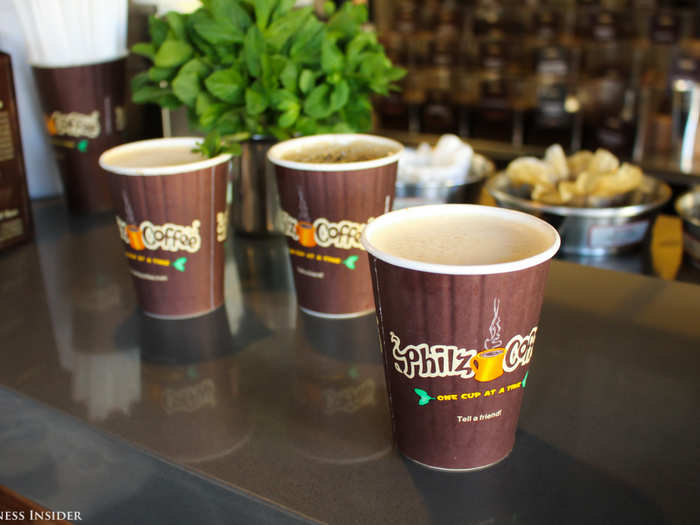 Philz has long harbored a "secret ingredient" in every cup, which manager Emily Smizer tells us is "love."
