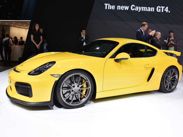 ... the hardcore Porsche Cayman GT4.