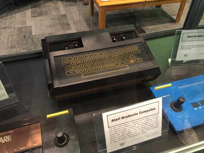 And a prototype keyboard that would have let users turn their 2600 into a full-fledged computer.