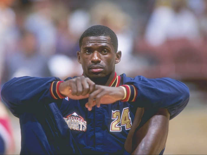 Antonio McDyess was taken second by the Denver Nuggets.