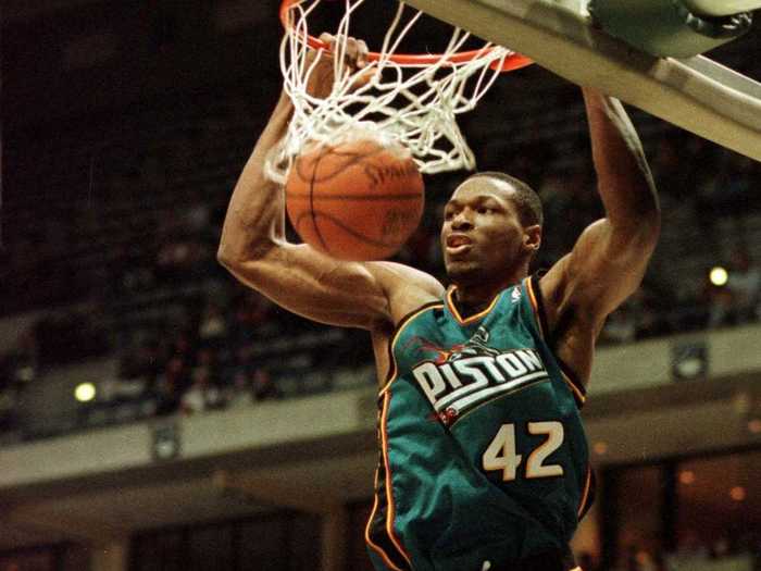 Theo Ratliff was taken 18th by the Detroit Pistons.