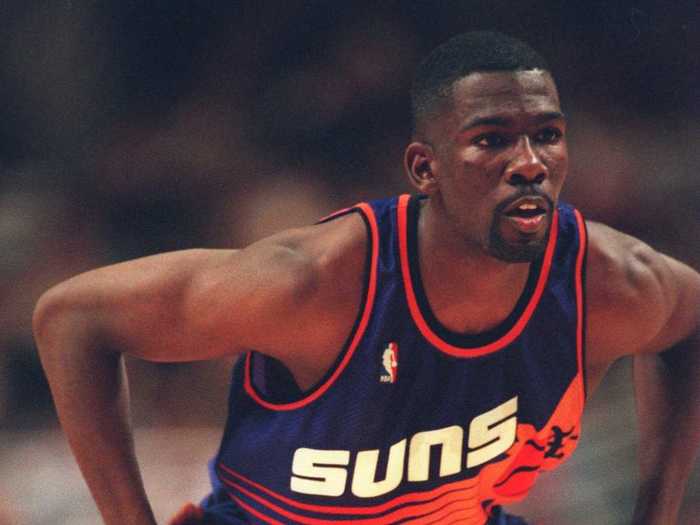 Michael Finley was taken 21st by the Phoenix Suns.