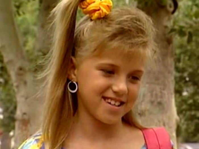 Jodie Sweetin played middle child Stephanie Tanner on "Full House."