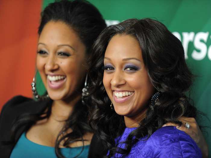 The two starred in a Lifetime movie called "Double Wedding" and in a short-lived reality show, "Tia & Tamera." Tia starred in the Nick at Nite show, "Instant Mom," while Tamera is the host of the talk show "The Real."