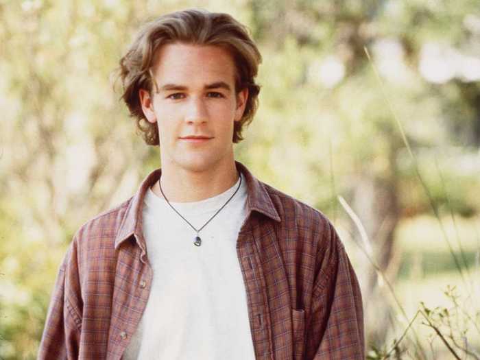 James Van Der Beek was known for playing the titular character on "Dawson