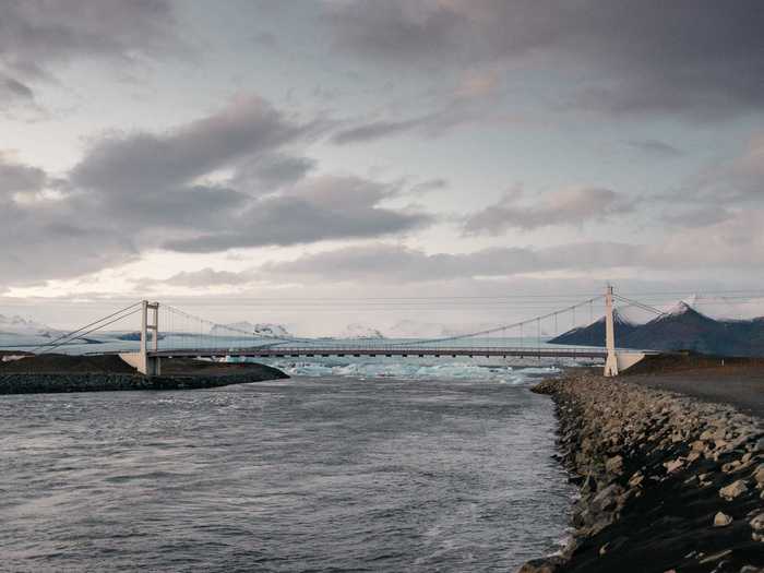 Just off the Ring Road is a great glacier lagoon, called Jökulsárlón.