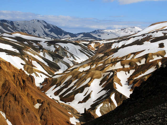 The highlands are especially beautiful, and filled with giant snow-capped mountains.