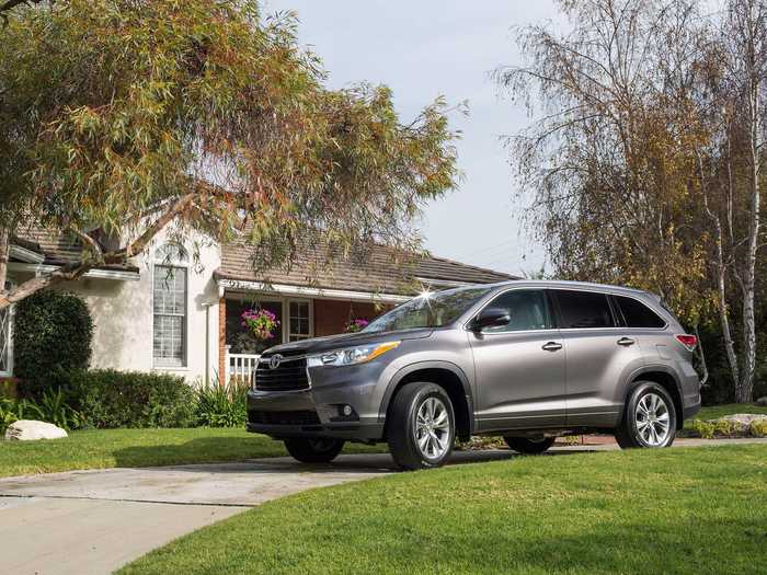 3-Row Midsize SUVs: Toyota Highlander