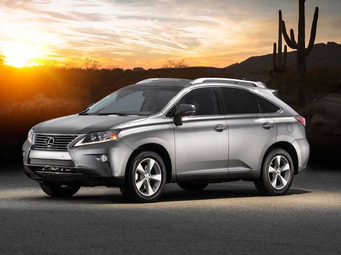 Luxury 2-Row Midsize SUVs: Lexus RX350