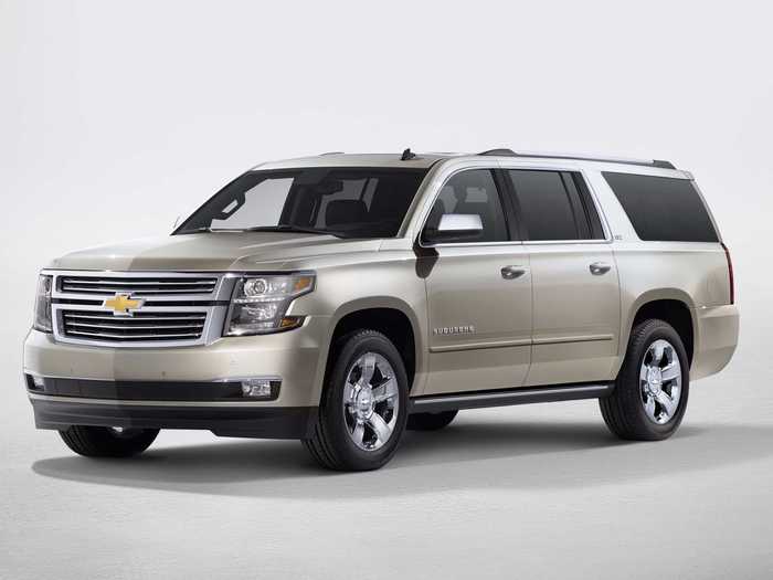 Large SUVs: Chevrolet Suburban