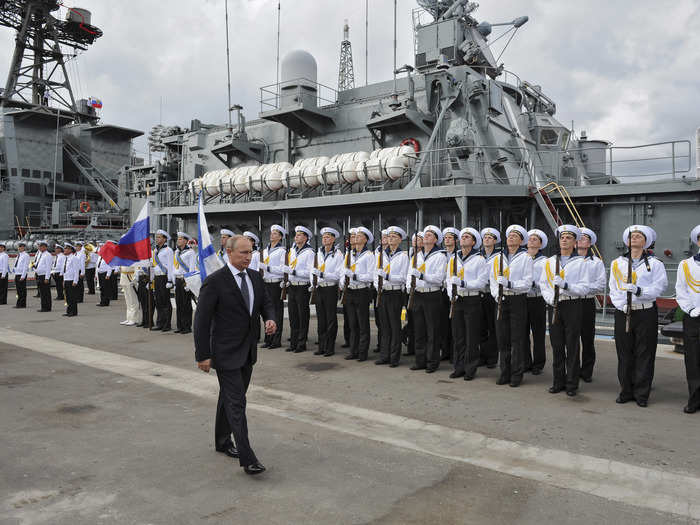 The NATO presence in the region prompted a reaction by Moscow. On Monday, Vladimir Putin gave the order to put the Northern Fleet, which consists of 41 ships, 15 submarines and 38,000 military personnel, on full alert.