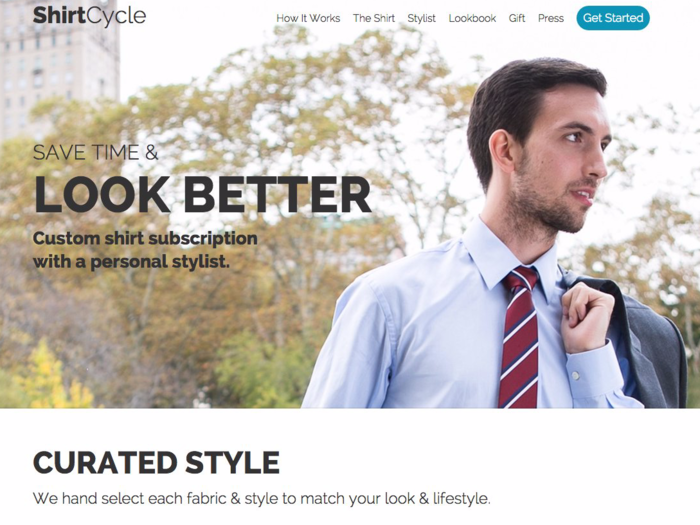 Shirtcycle is a startup that promises perfectly measured custom shirts.