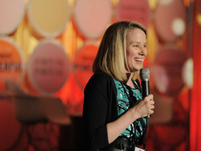 Marissa Mayer, president and CEO, Yahoo!