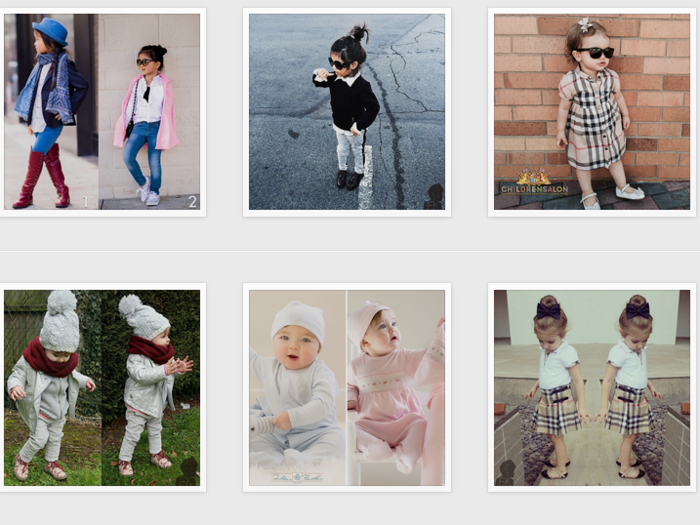 But nothing compares to the Instagram account documenting them all — FashionKids.