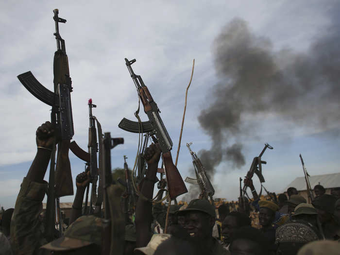 5.) Fighting between rebels and government forces in South Sudan killed 6,389 people last year. Both sides have been accused of ethnic-based atrocities, mass rapes, and using child soldiers in the world