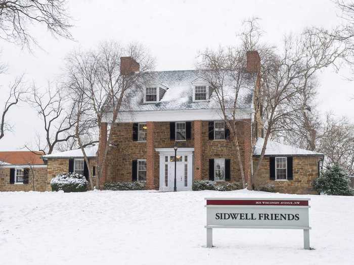 34. Sidwell Friends School — Washington, DC