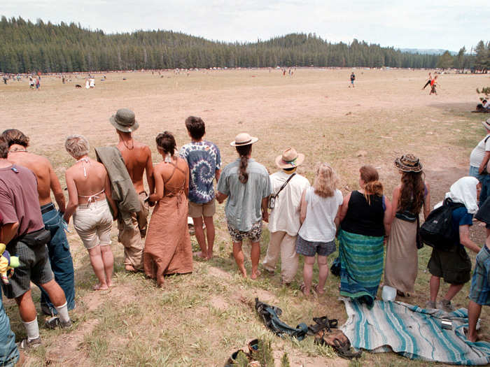 ... because at 15, he left school to be part of a ‘Peace Convoy’ of hippies.