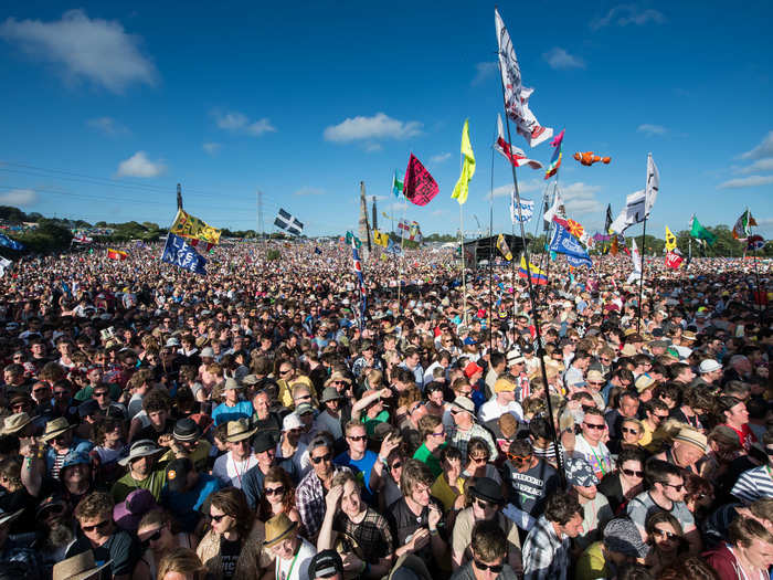 He experimented at the Glastonbury festival in 1994 by charging mobile phone batteries with the use of a windmill fixed to a pylon.