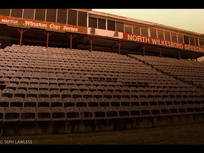 Chairs are still lined up in the stands, but fans will never fill them again.