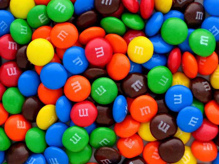 Mars invented the recipe for M&Ms during the Spanish Civil War, when Forrest Mars Sr. saw soldiers eating pieces of chocolate covered in a candy coating, which prevented them from melting in the sun. He was on his visit behind the lines with a member of the Rowntree family, which went on to make Smarties — a candy very similar to M&Ms — sold outside of the US.