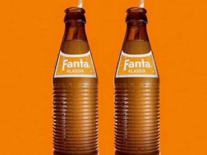 Fanta was first invented due to a trade embargo on importing Coca-Cola syrup into Nazi Germany during World War II. The then-head of Coca-Cola Deutschland decided to create a new drink made up ingredients actually available in the country at the time, such as whey and pomace. The result was Fanta, which comes from the German word "Fantasie." Coca-Cola relaunched Fanta worldwide in 1955.