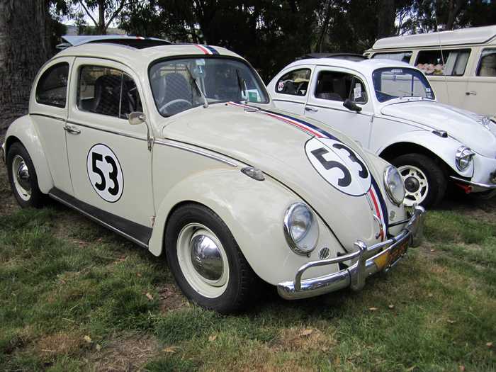 Porsche created the Volkswagen Beetle after Adolf Hitler expressed demand for a mass-market, sturdy, but cheap vehicle for Germany’s newly established road network. The first Beetle was manufactured in 1938. Here