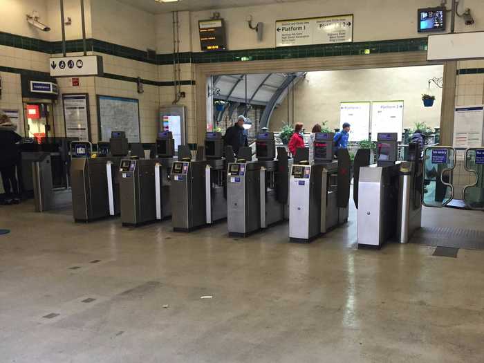 I mean, look: Despite it being a weekday, there were no queues at the local Tube station.