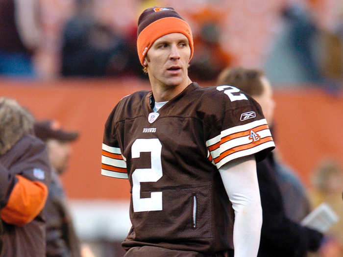 Tim Couch was picked No. 1 overall by the Browns in 1999.